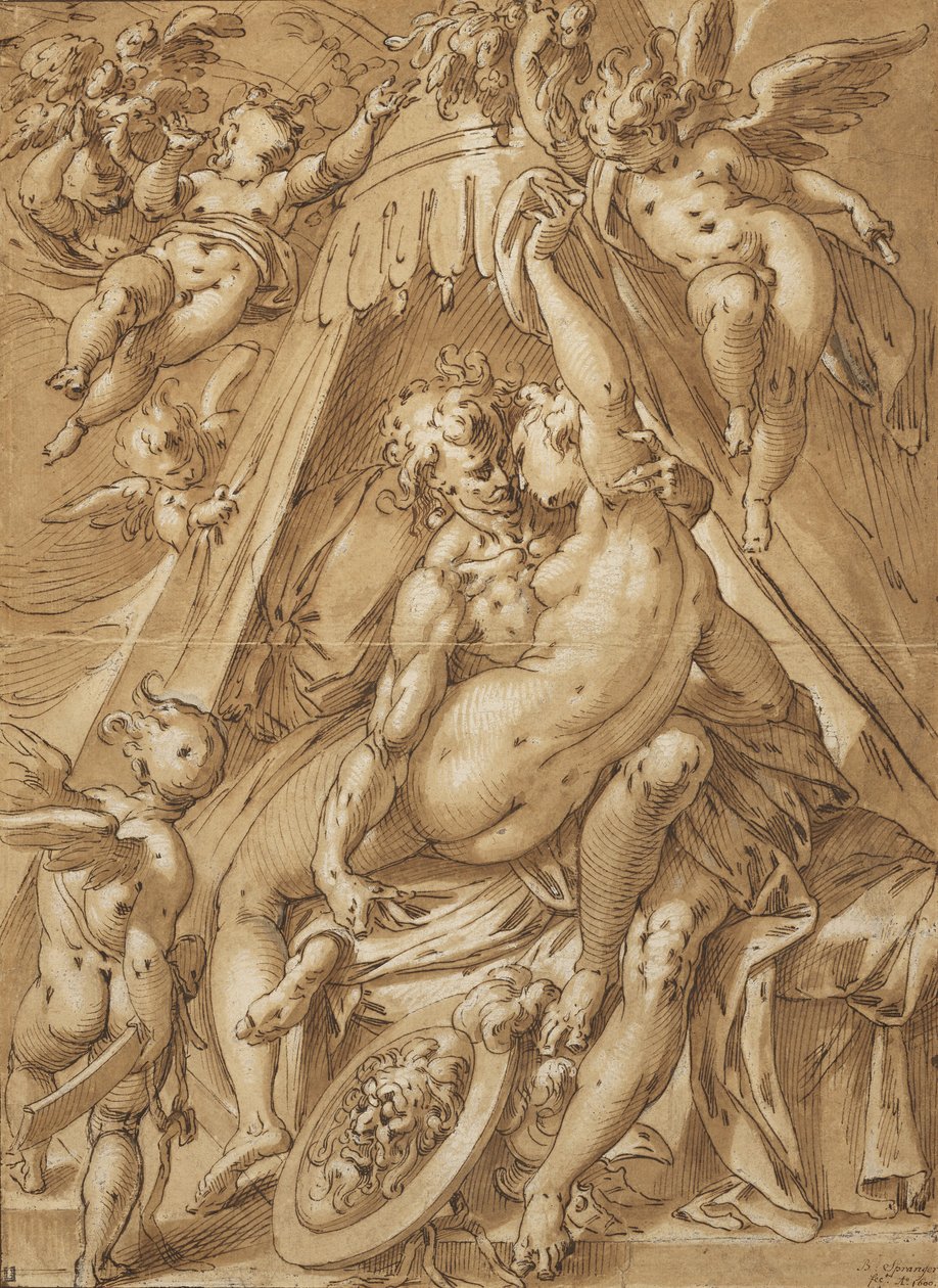Mars ja Venus tekijältä Abraham Bloemaert