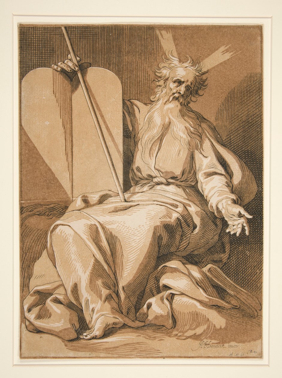 Mooses tekijältä Abraham Bloemaert
