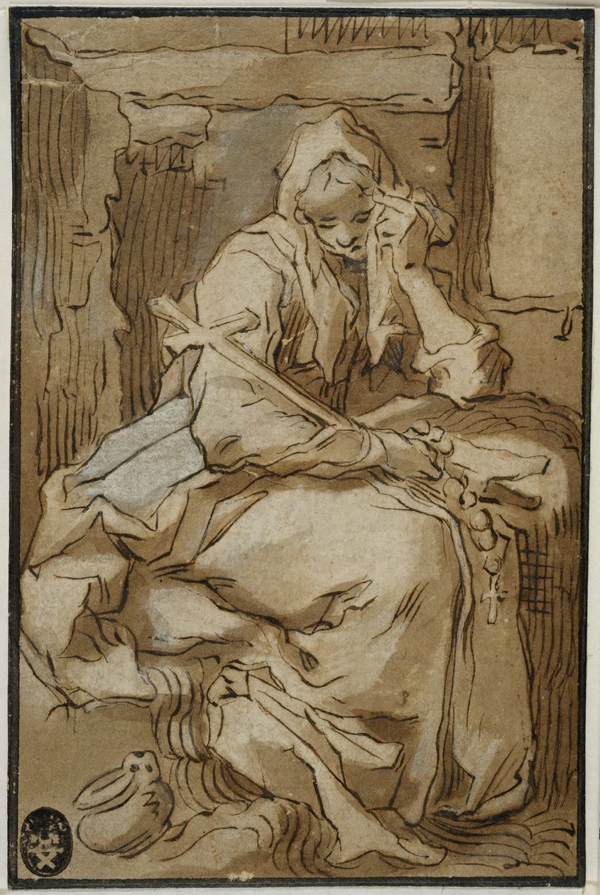 Pyhä Thais tekijältä Abraham Bloemaert