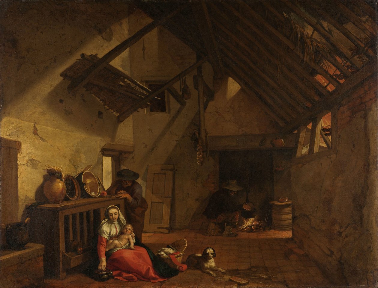 Loput lennossa Egyptiin tekijältä Abraham Bloemaert