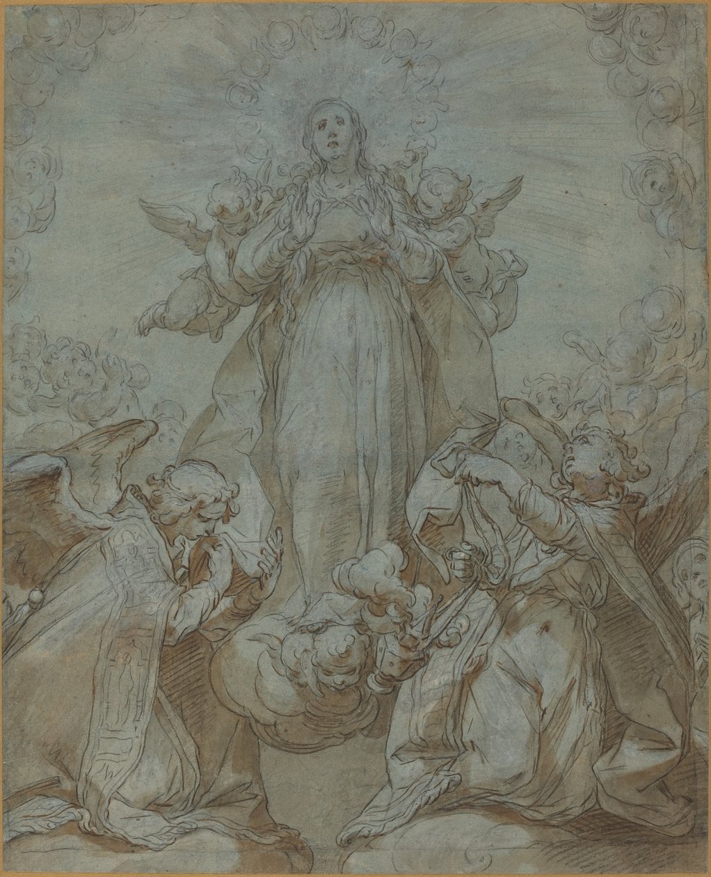 Neitsyt kunniassa tekijältä Abraham Bloemaert