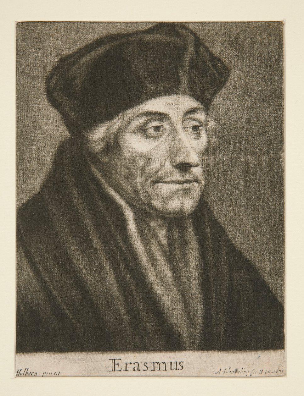 Erasmus Rotterdamilainen tekijältä Abraham Blooteling