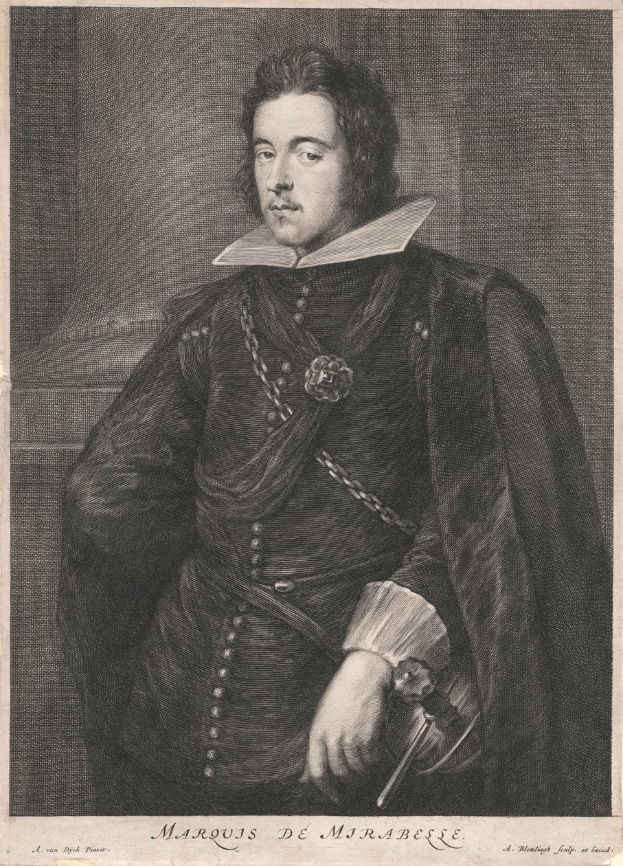 Markiisi de Mirabelle tekijältä Abraham Blooteling