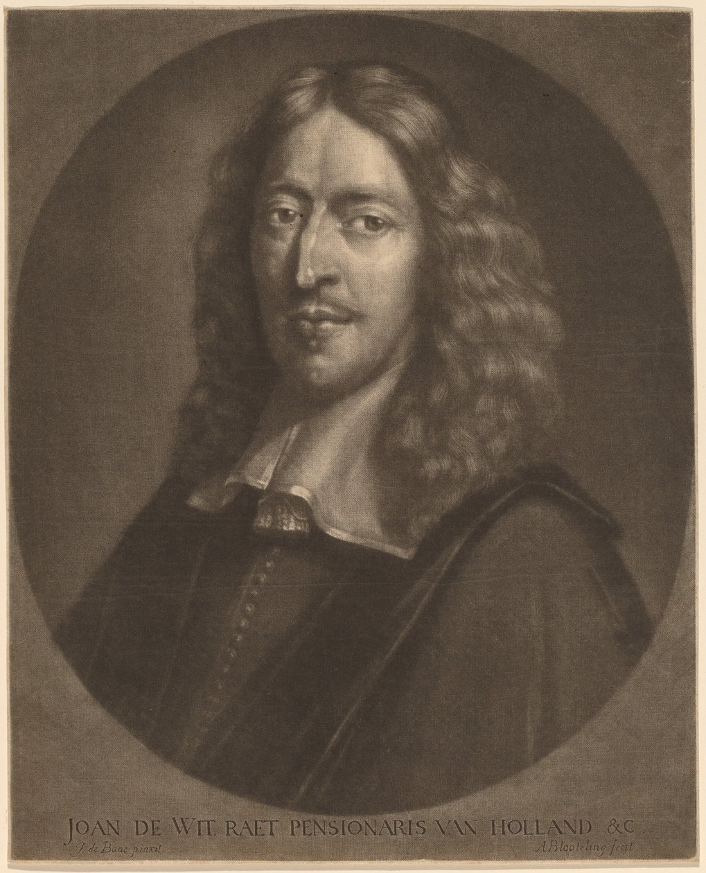 John de Wit tekijältä Abraham Blooteling after Pieter van der Banck