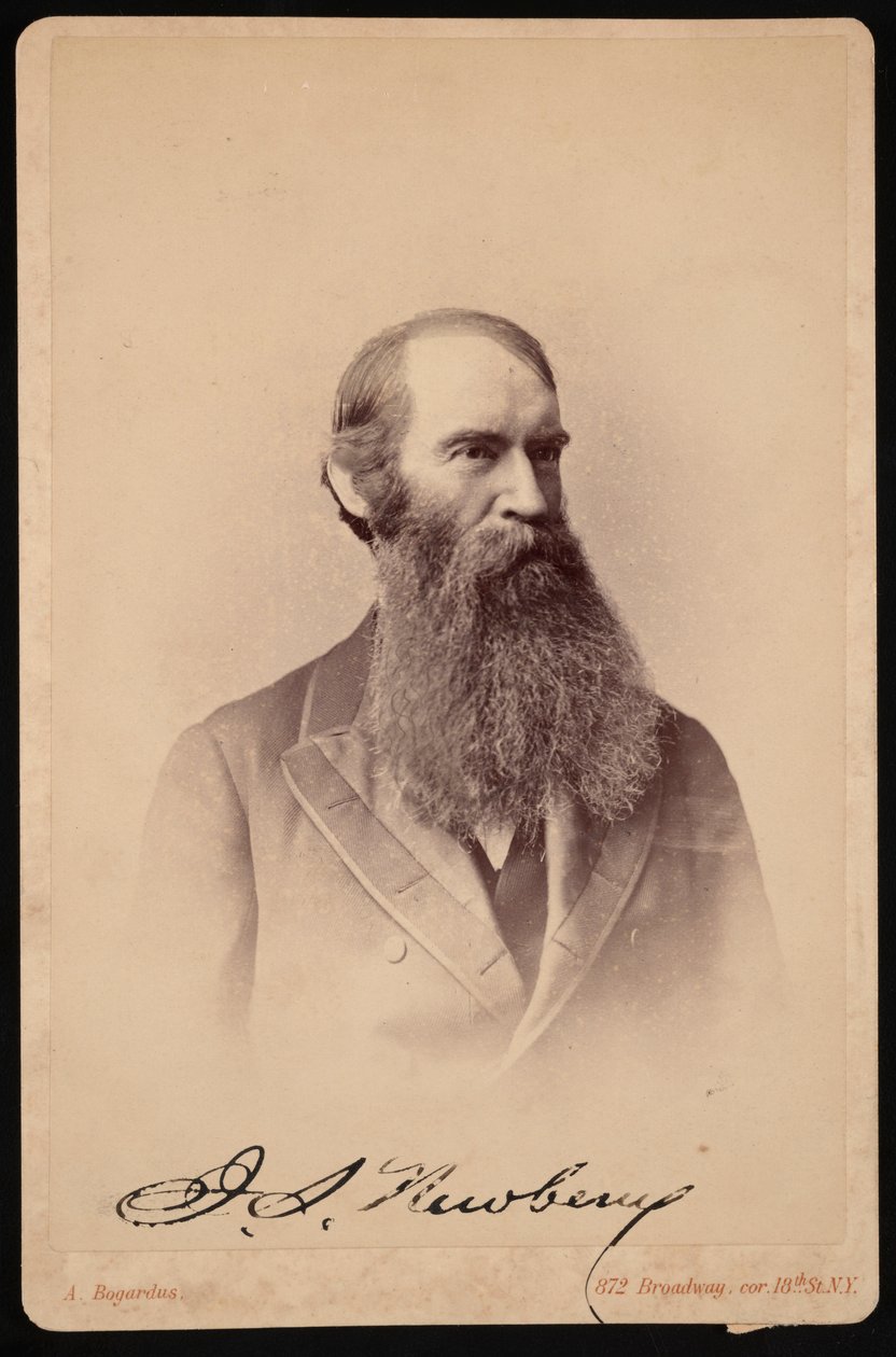 John Strong Newberryn muotokuva 1822-1892, 1876-1887. tekijältä Abraham Bogardus