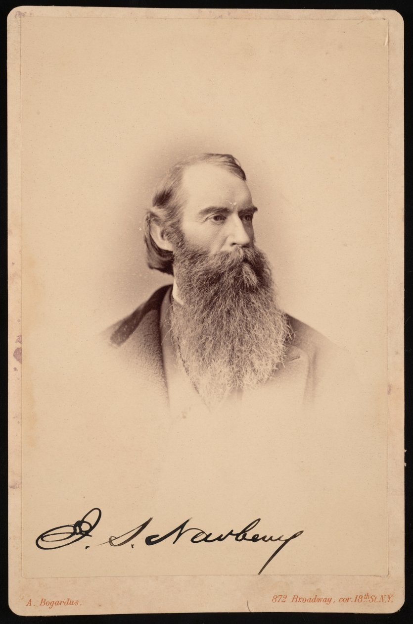 John Strong Newberryn muotokuva 1822-1892, 1876-1887. tekijältä Abraham Bogardus