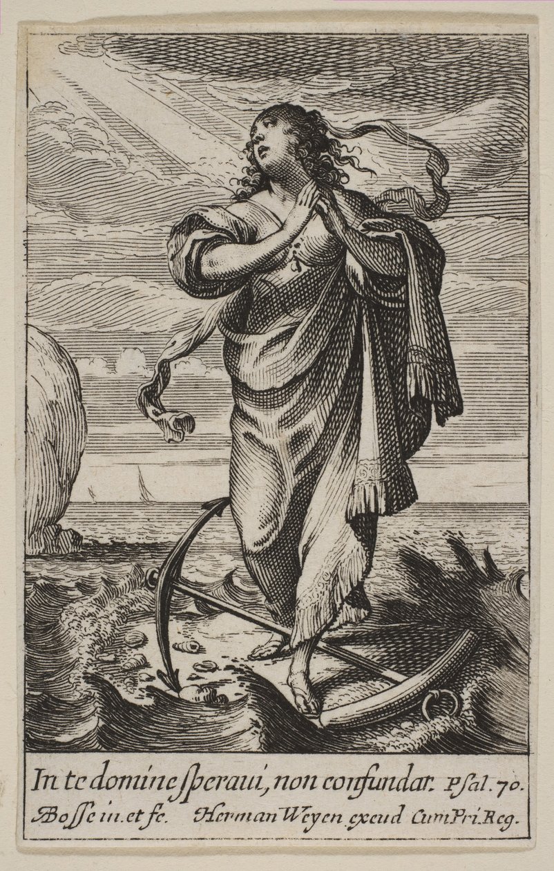 Toivo, 1636. tekijältä Abraham Bosse