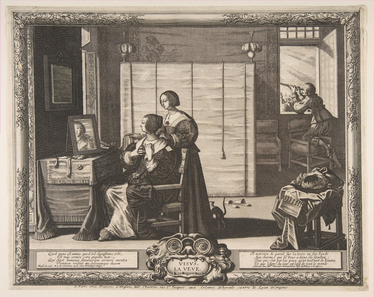 Näky, 1635-38. tekijältä Abraham Bosse