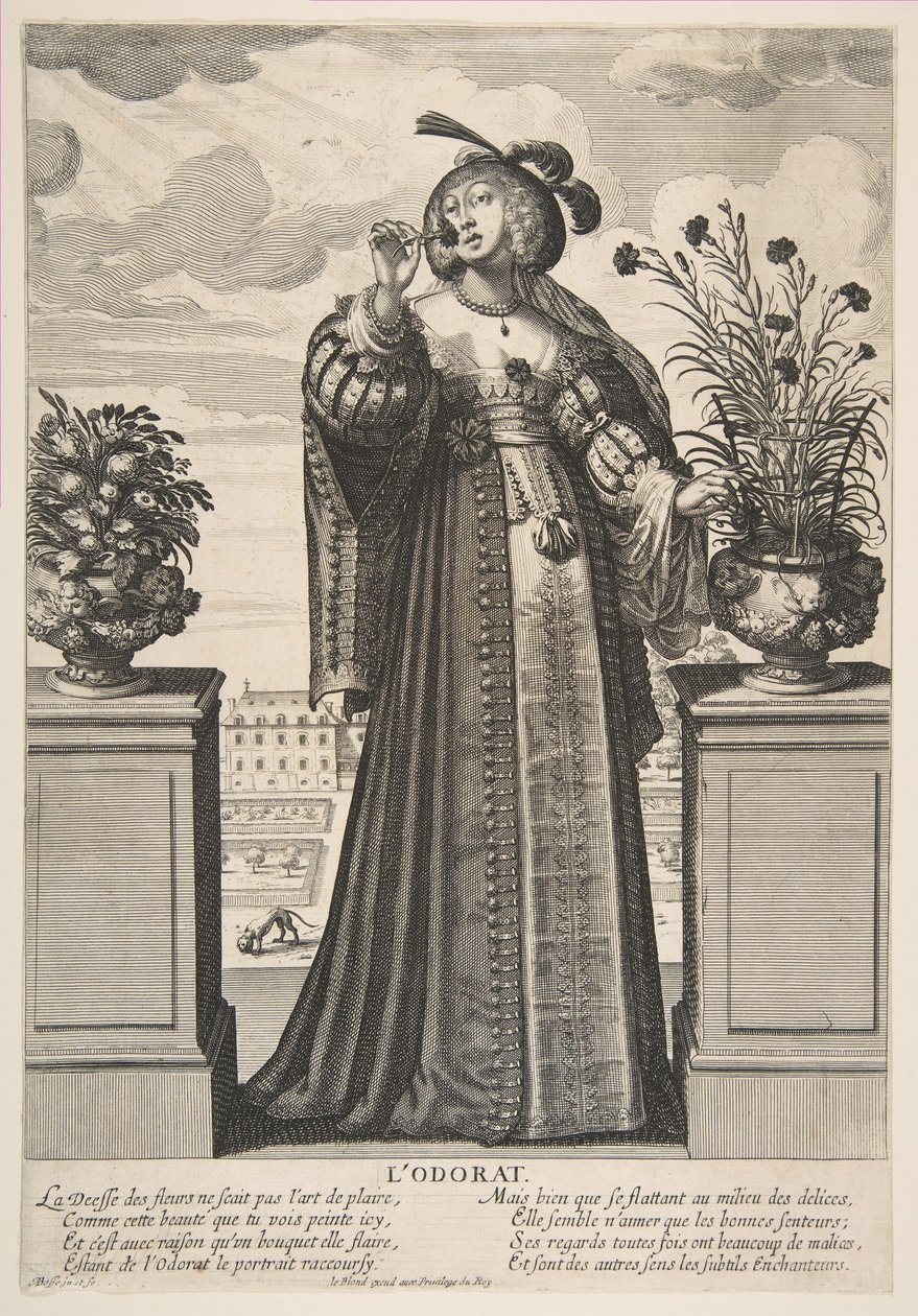 Tuoksu, 1635-38. tekijältä Abraham Bosse