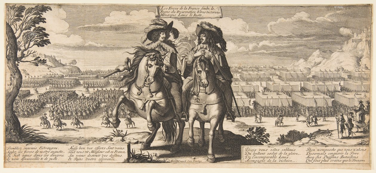 Ranskan joukot: Louis XIII ja Gaston d