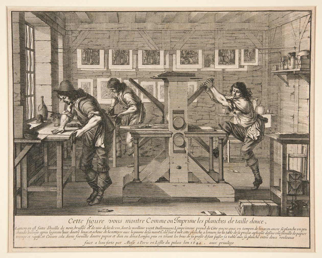 The Printers in their Workroom, de la sèrie d