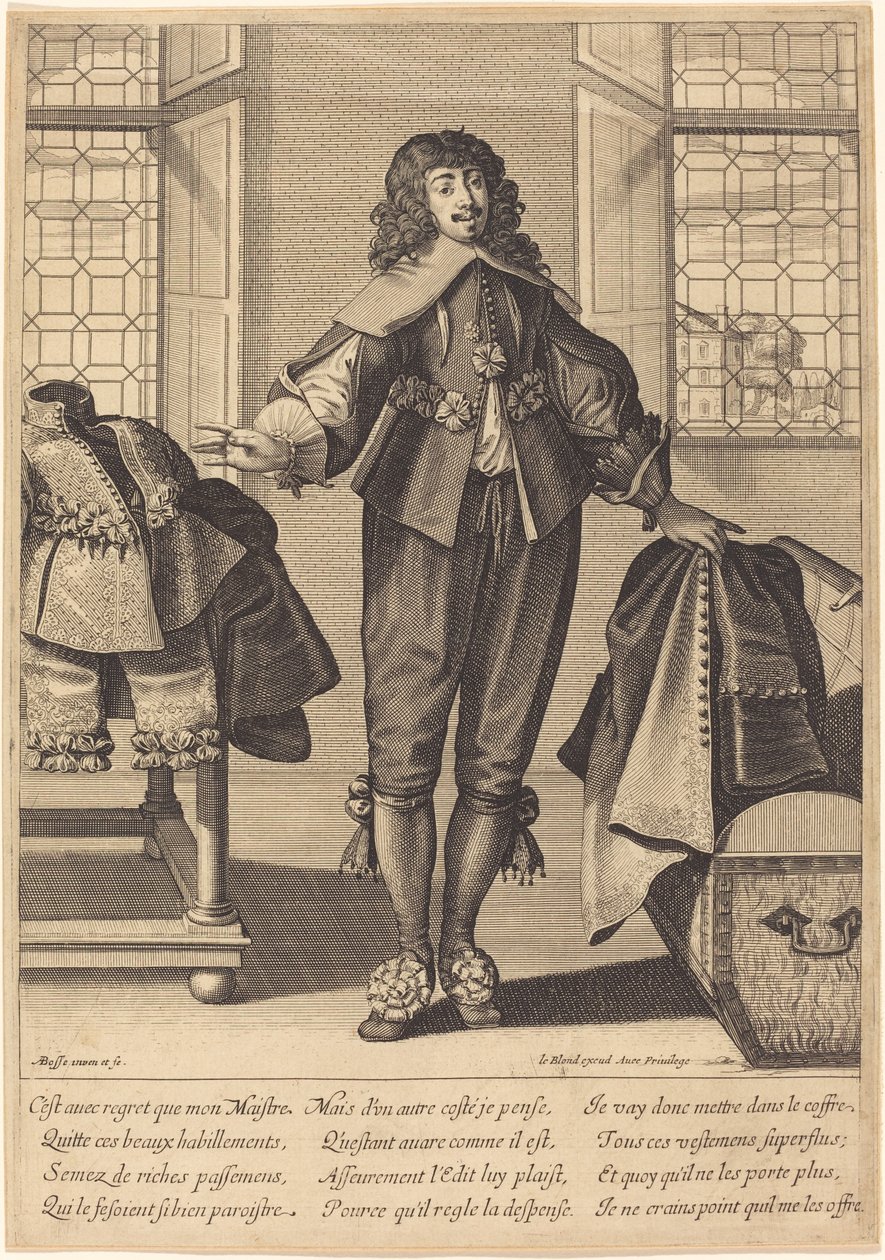 Palvelija tekijältä Abraham Bosse