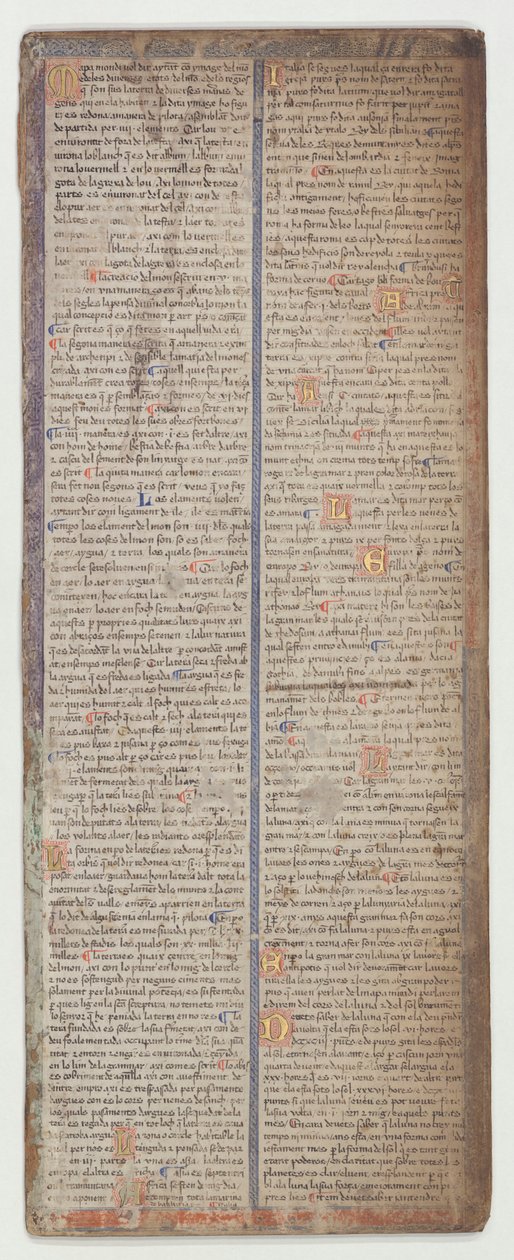 Katalonian atlas, arkki 2, 1375 tekijältä Abraham Cresques