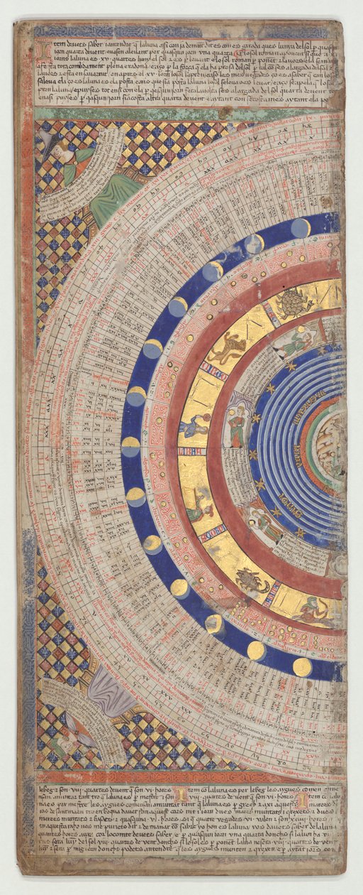 Katalonian atlas, arkki 3, 1375 tekijältä Abraham Cresques