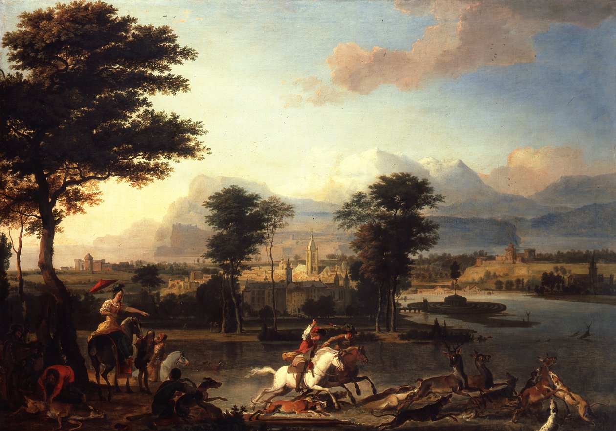 Huonekalut ja erilaiset esineet 1100- ja 1300-luvuilta tekijältä Abraham Danielsz. Hondius