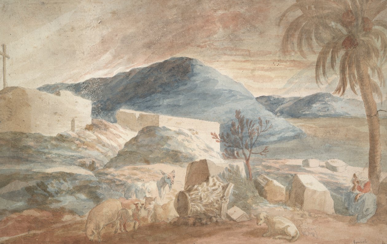 Arkadian maisema tekijältä Abraham Genoels