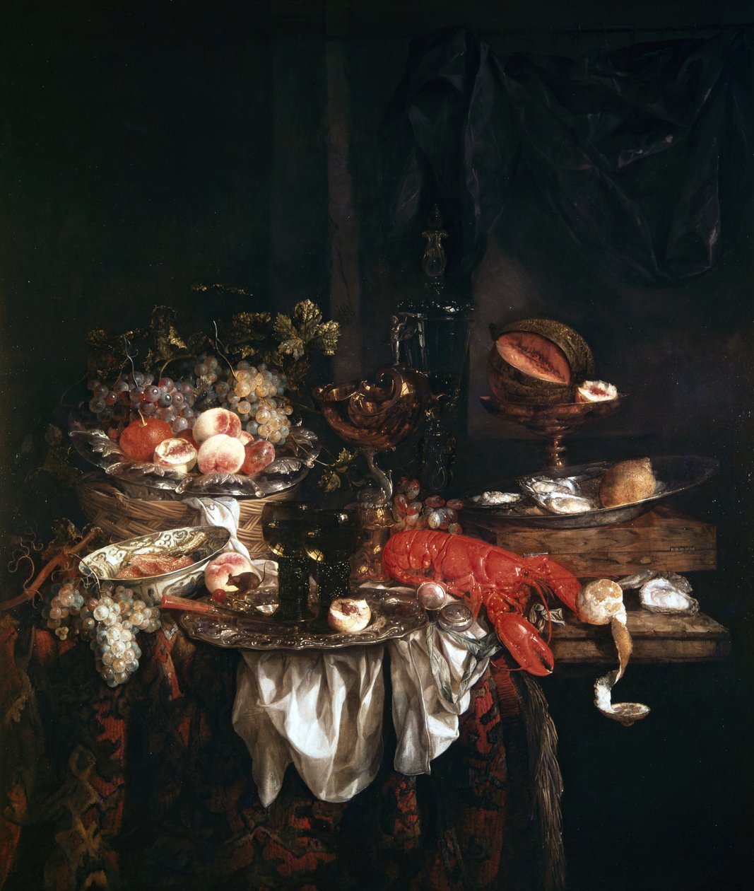 Still-Life tekijältä Abraham Hendricksz van Beyeren