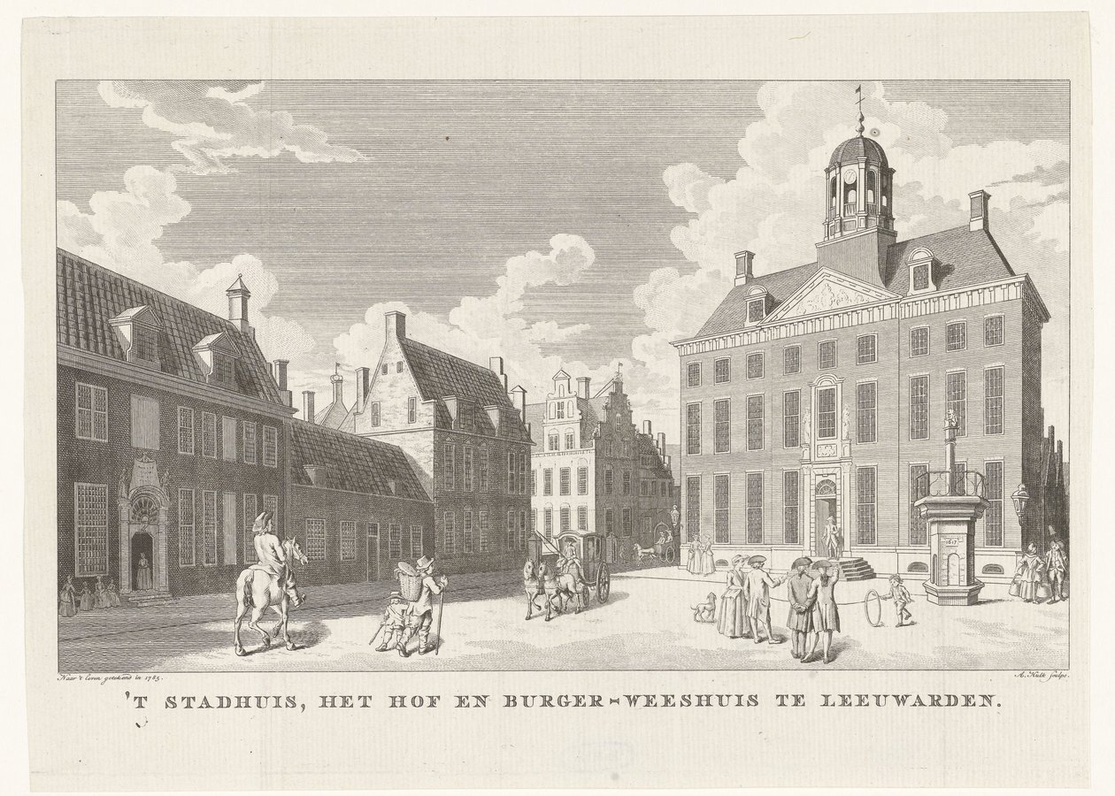Kaupungintalo Leeuwardenissa 