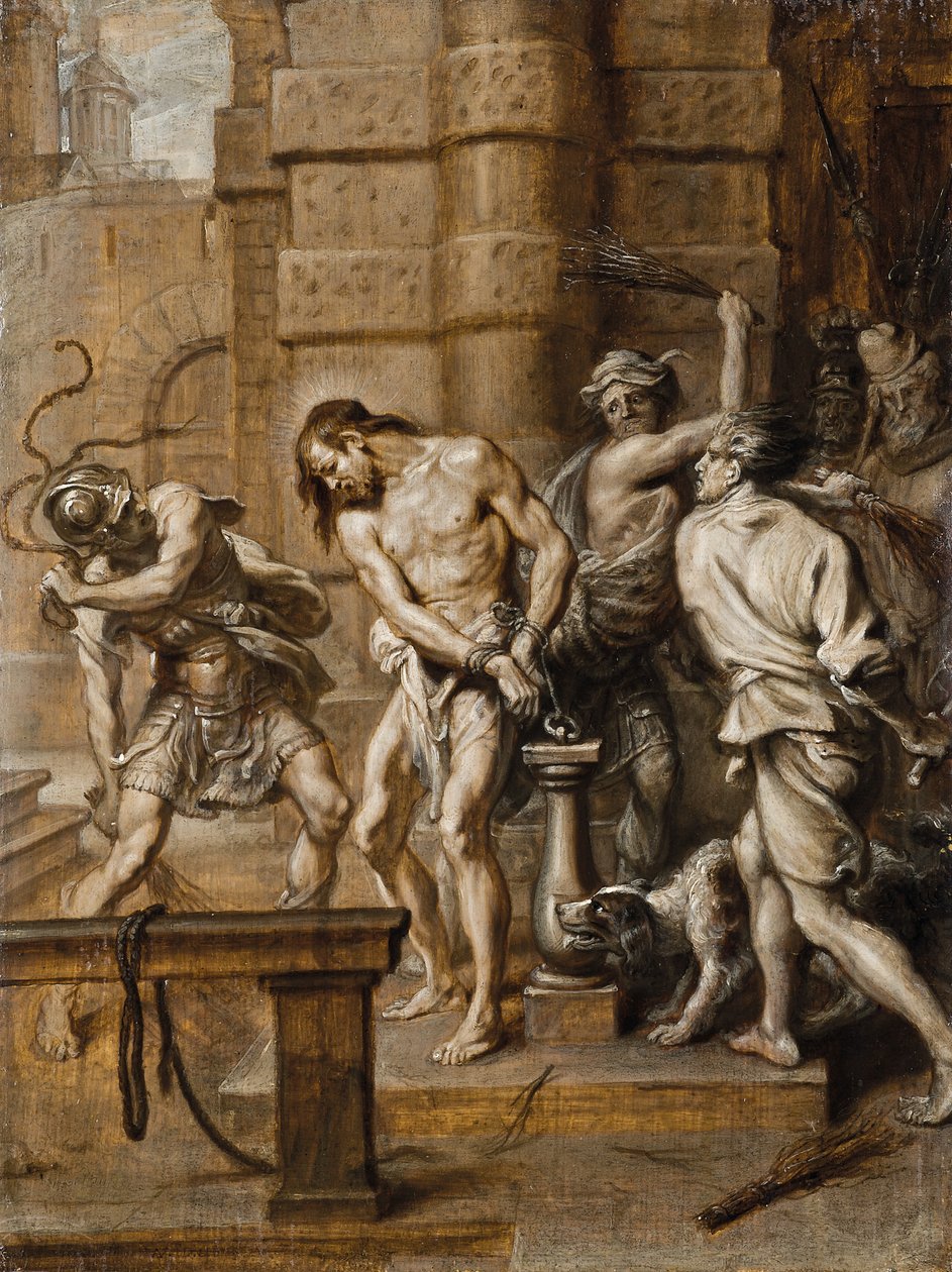 Liputus, brunaille tekijältä Abraham Jansz. van Diepenbeeck