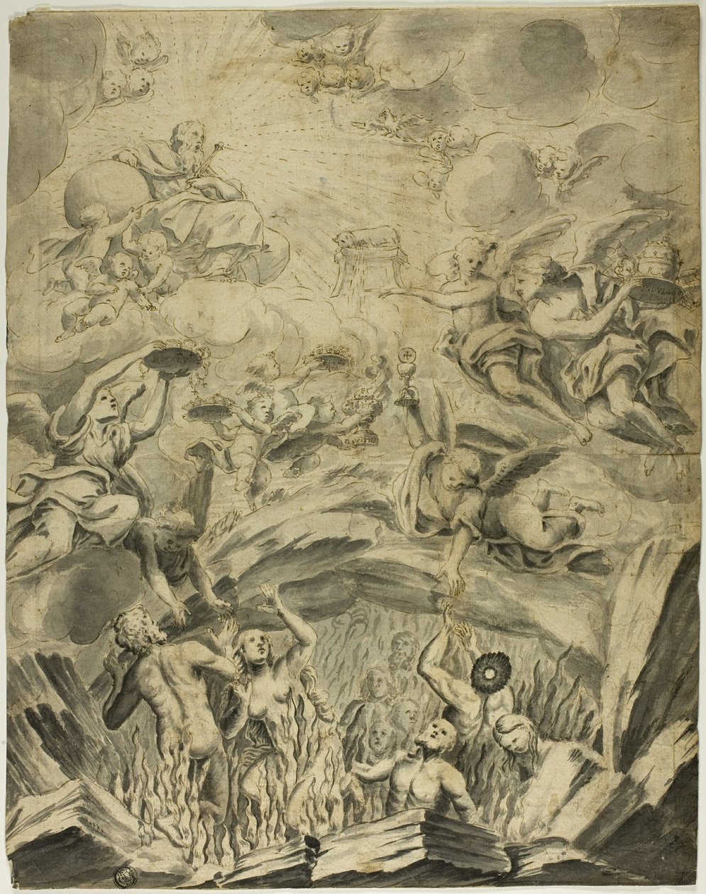 Kuolleiden ylösnousemus tekijältä Abraham Jansz. van Diepenbeeck