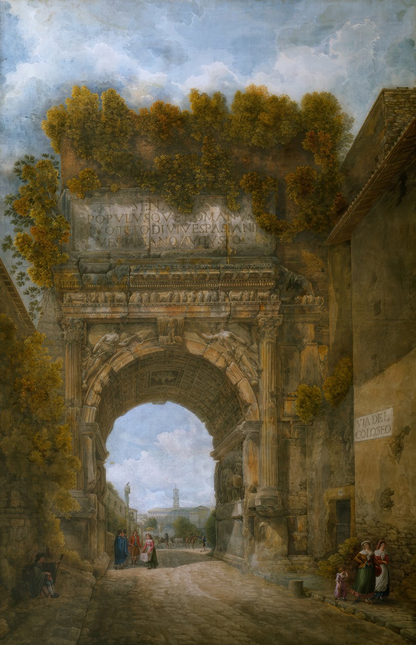 Tituksen kaari tekijältä Abraham Louis Rodolphe Ducros