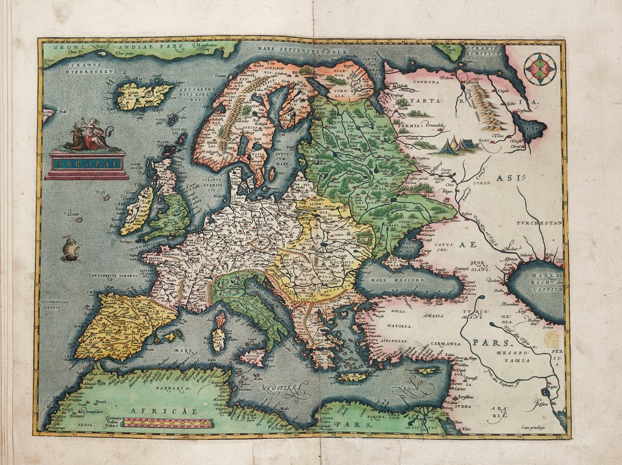 Eurooppa tekijältä Abraham Ortelius