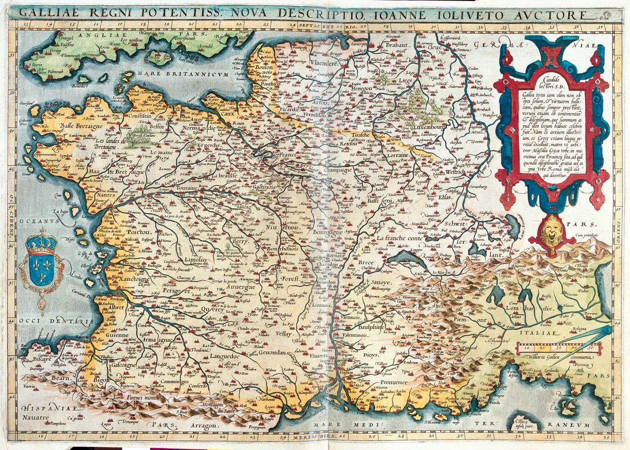 Ranska tekijältä Abraham Ortelius