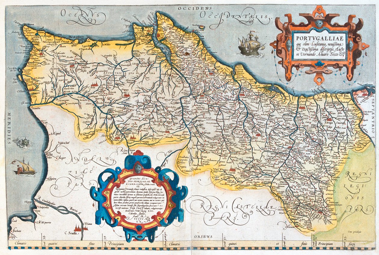 Portugali tekijältä Abraham Ortelius
