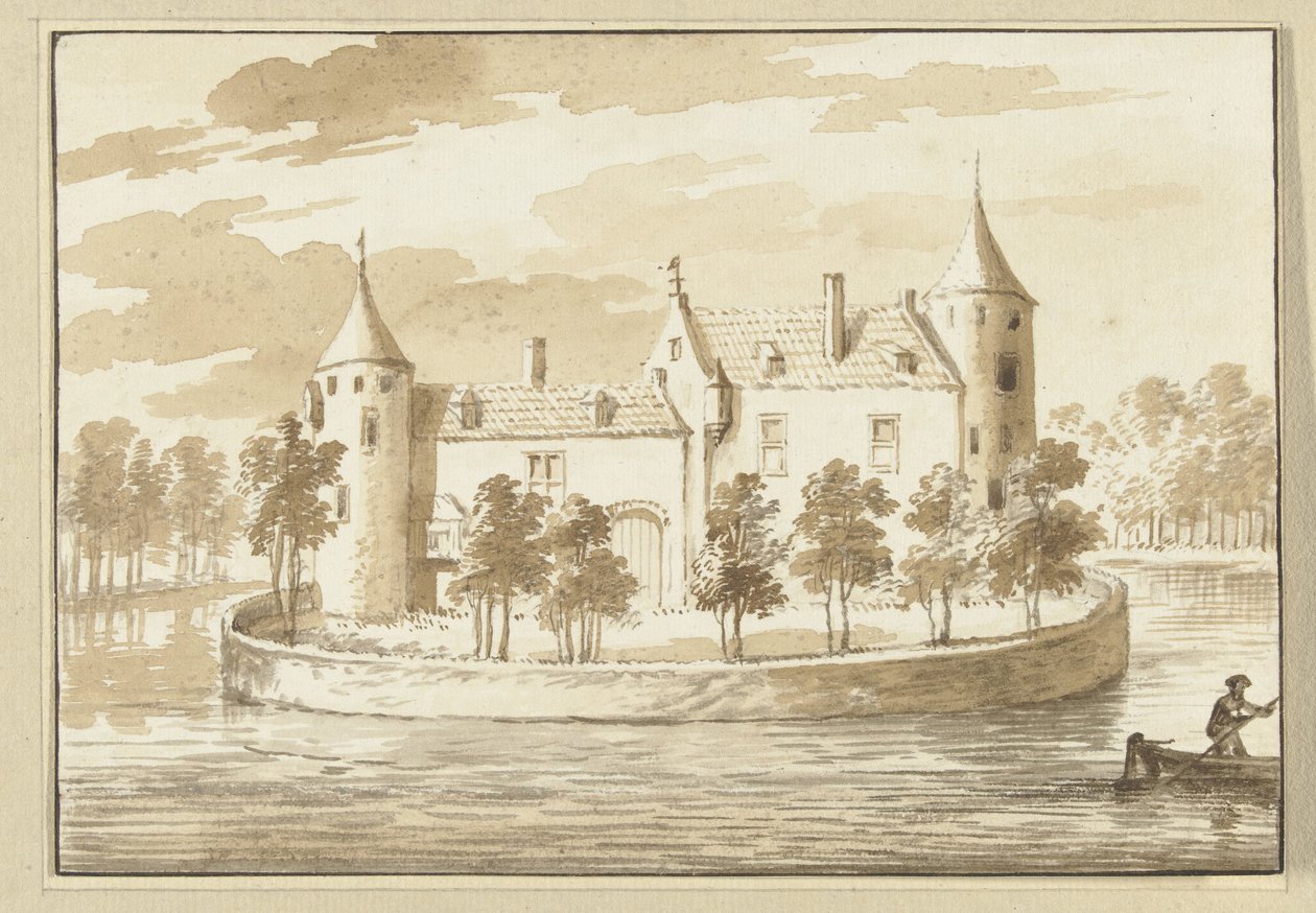 Huis te Baarsdorp, Zuid-Bevelandissa tekijältä Abraham Rademaker