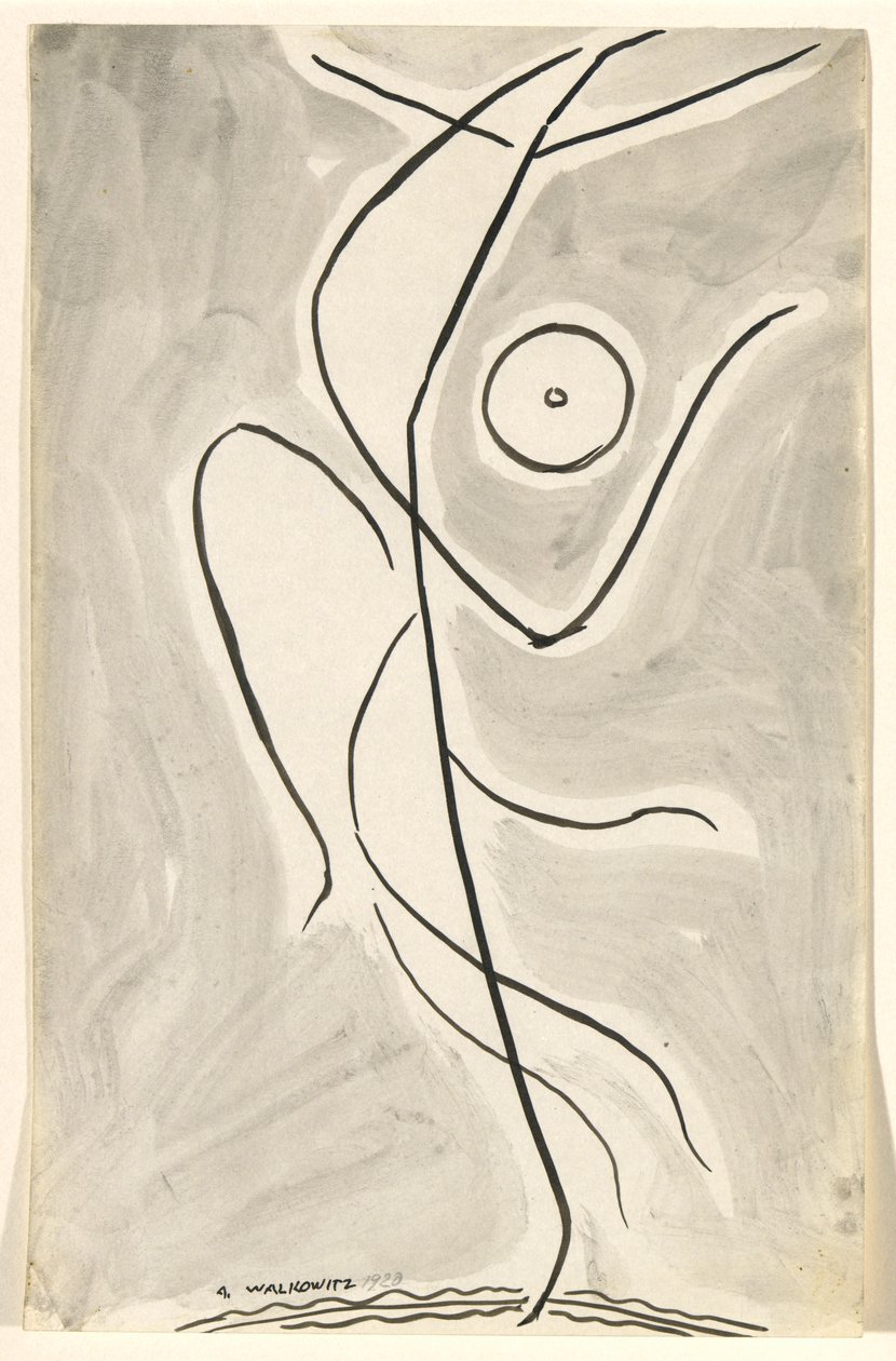 Tanssi abstraktio: Isadora Duncan (tai tekijältä Abraham Walkowitz