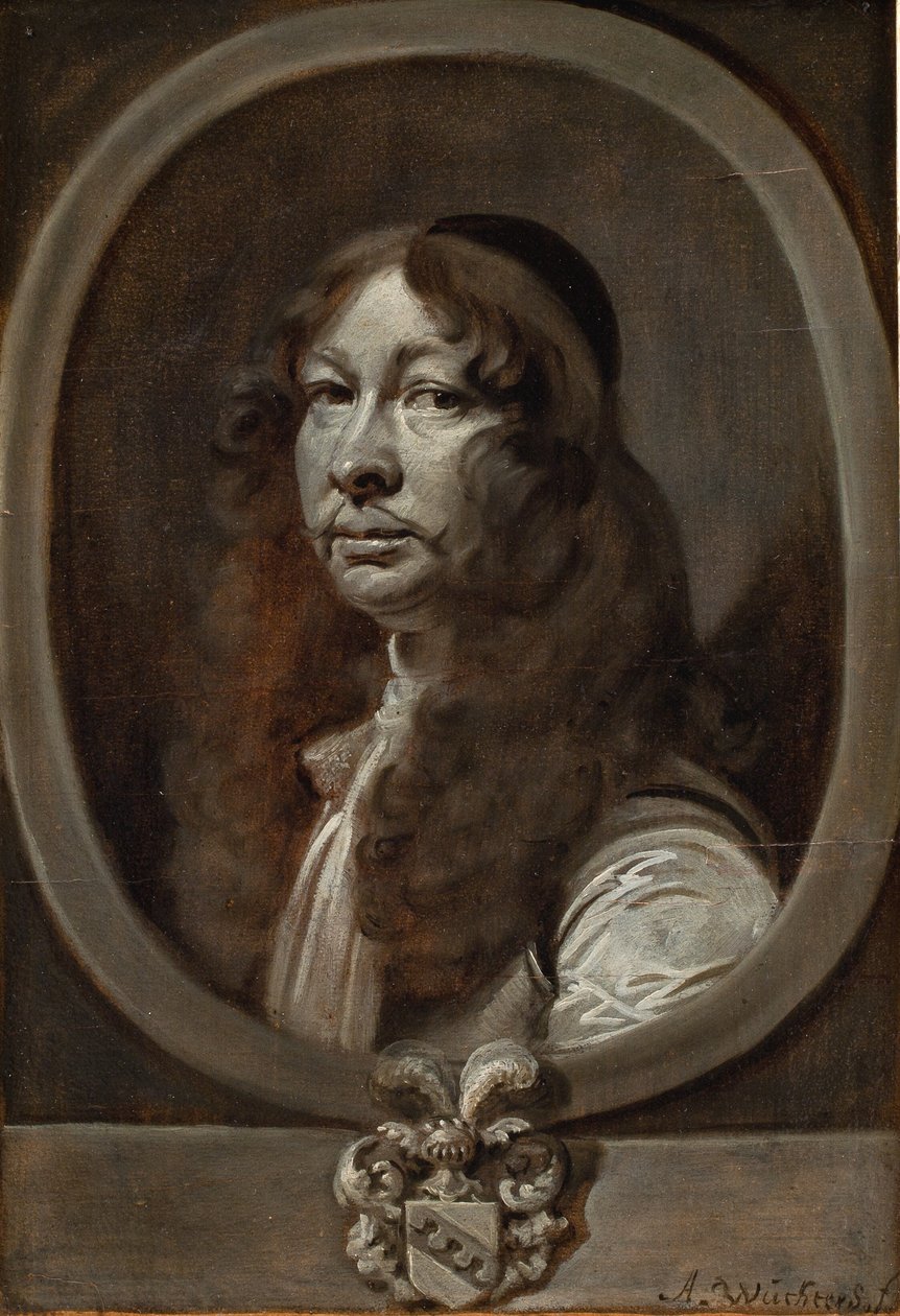 Heinrich von Delwig, ruotsalainen eversti tekijältä Abraham Wuchters