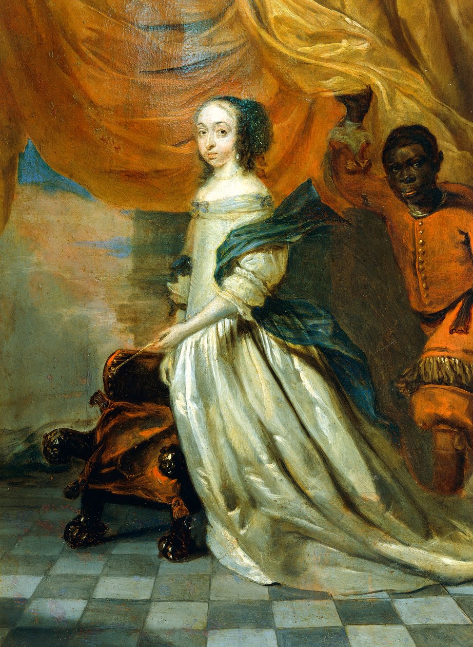 Hedvig Eleonoran muotokuva Holstein-Gottorpista (Gottorp tekijältä Abraham Wuchters