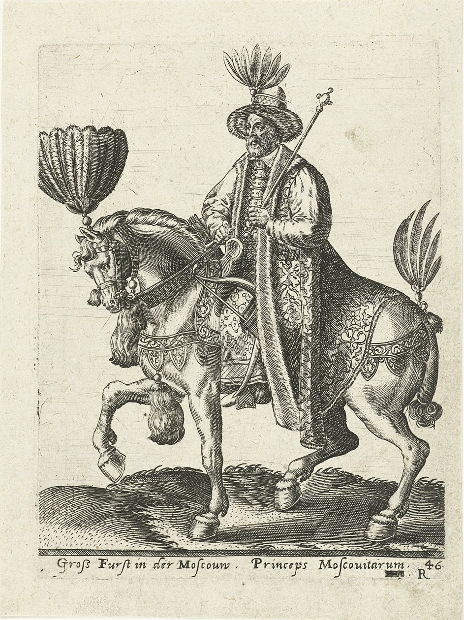 Moskovan suurherttua, 1577 tekijältä Abraham de Bruyn
