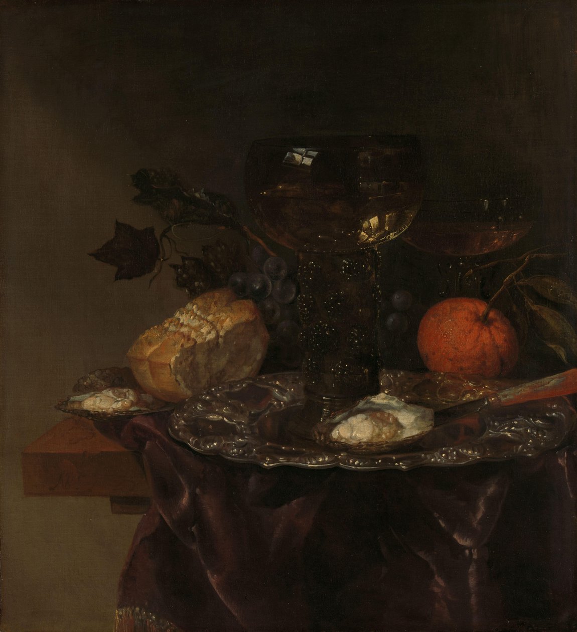 Asetelma tekijältä Abraham van Beyeren