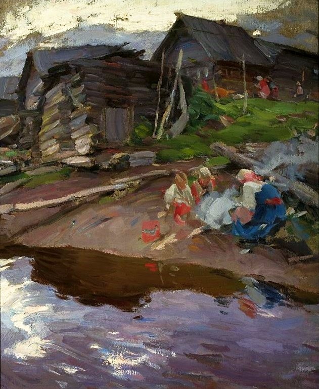 Illalla. tekijältä Abram Efimovich Arkhipov