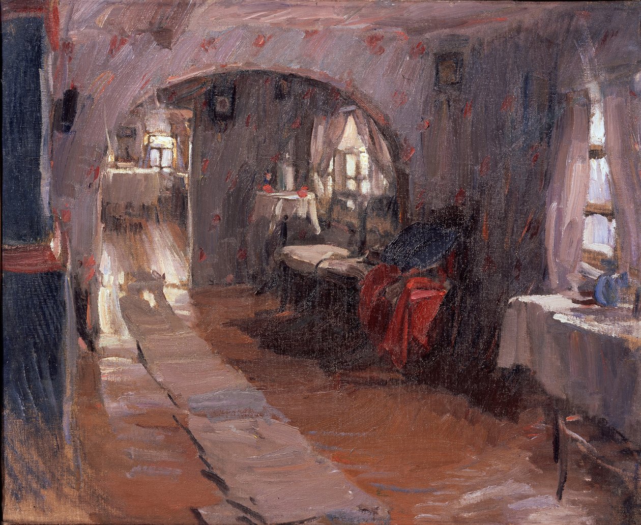 Maalaistalossa 1914 tekijältä Abram Efimovich Arkhipov