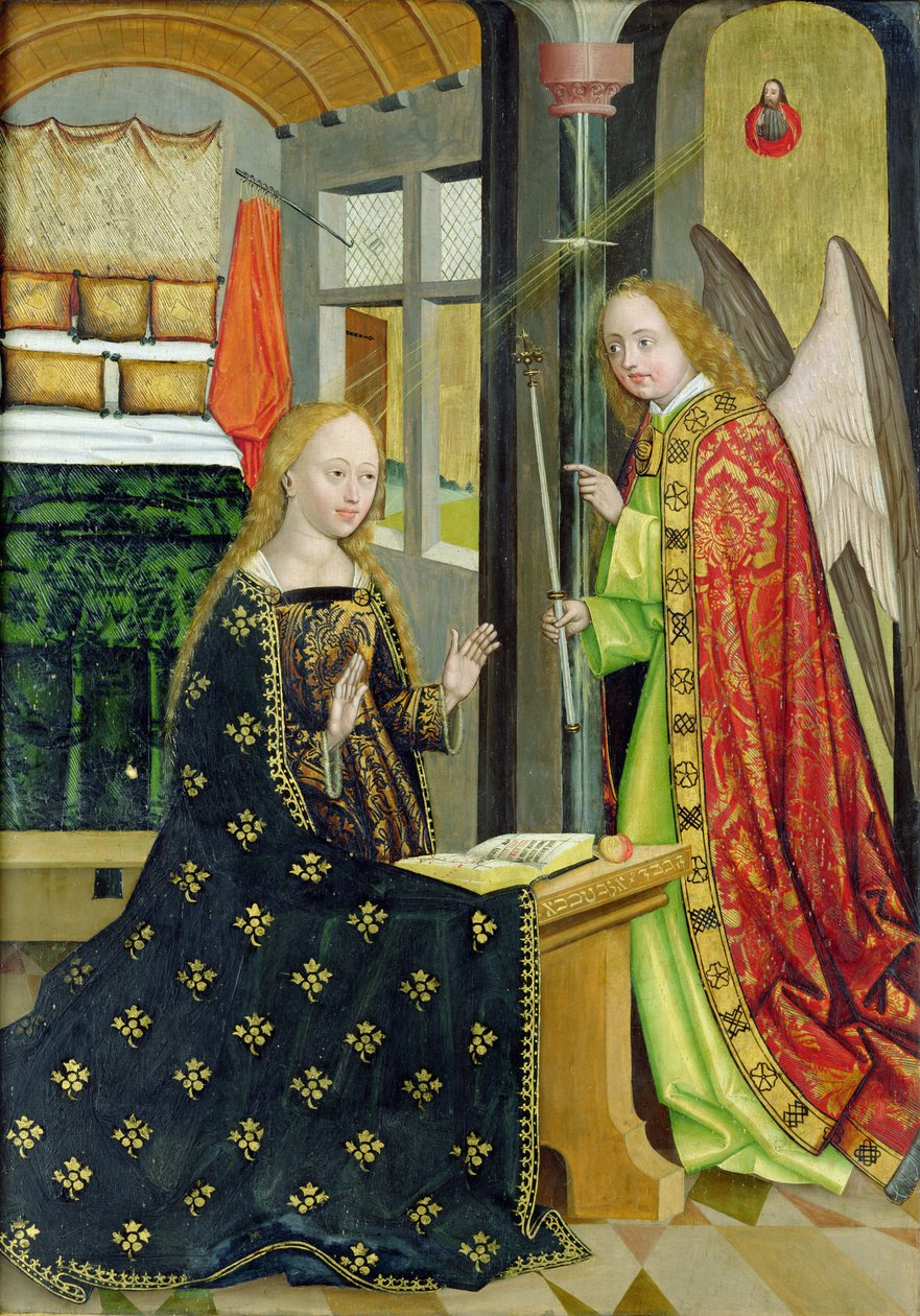 Ilmestys, kupolialttarilta, 1499 (tempera paneelissa) tekijältä Absolon Stumme