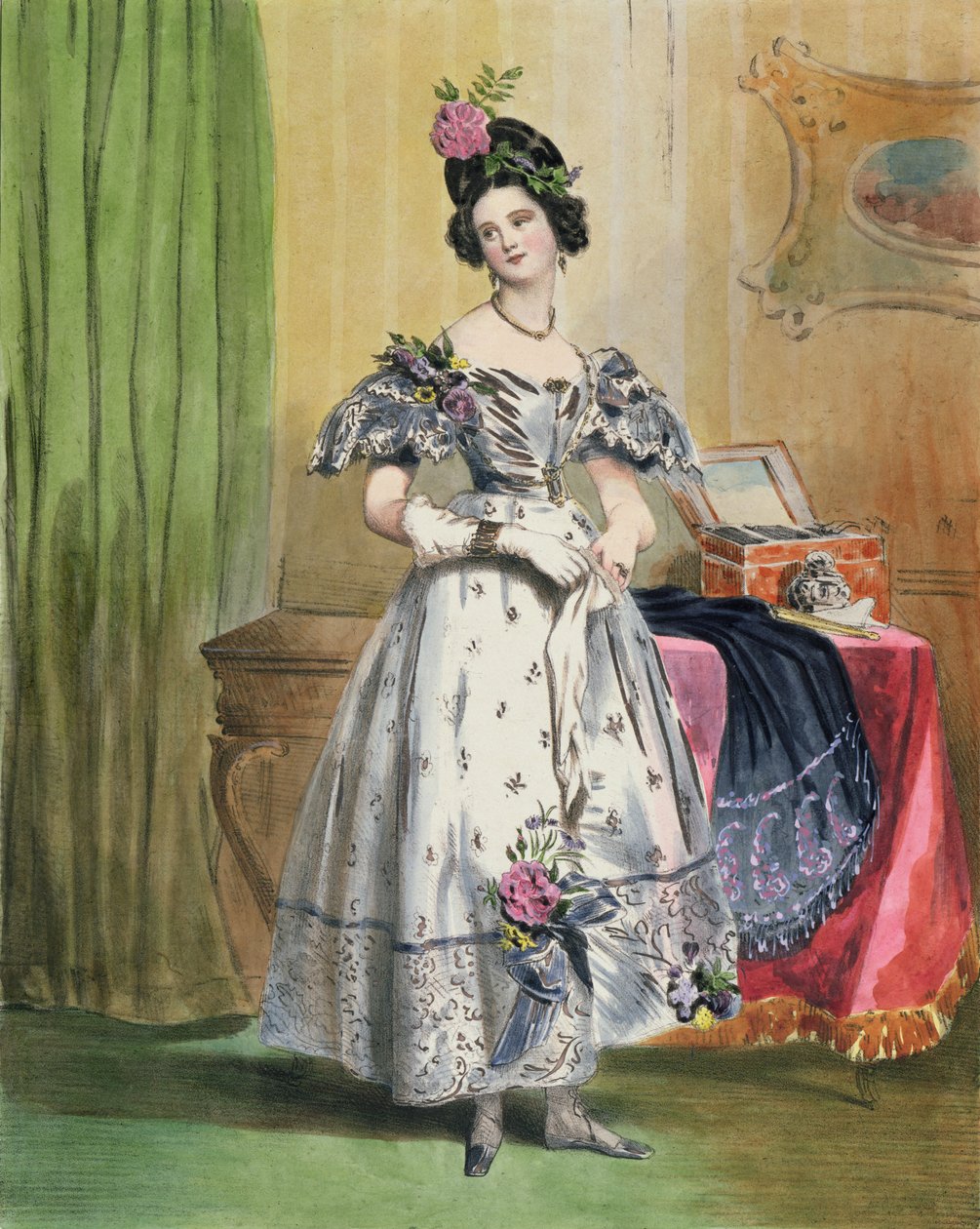 Kello yksitoista illalla, 1830-48 tekijältä Achille Devéria