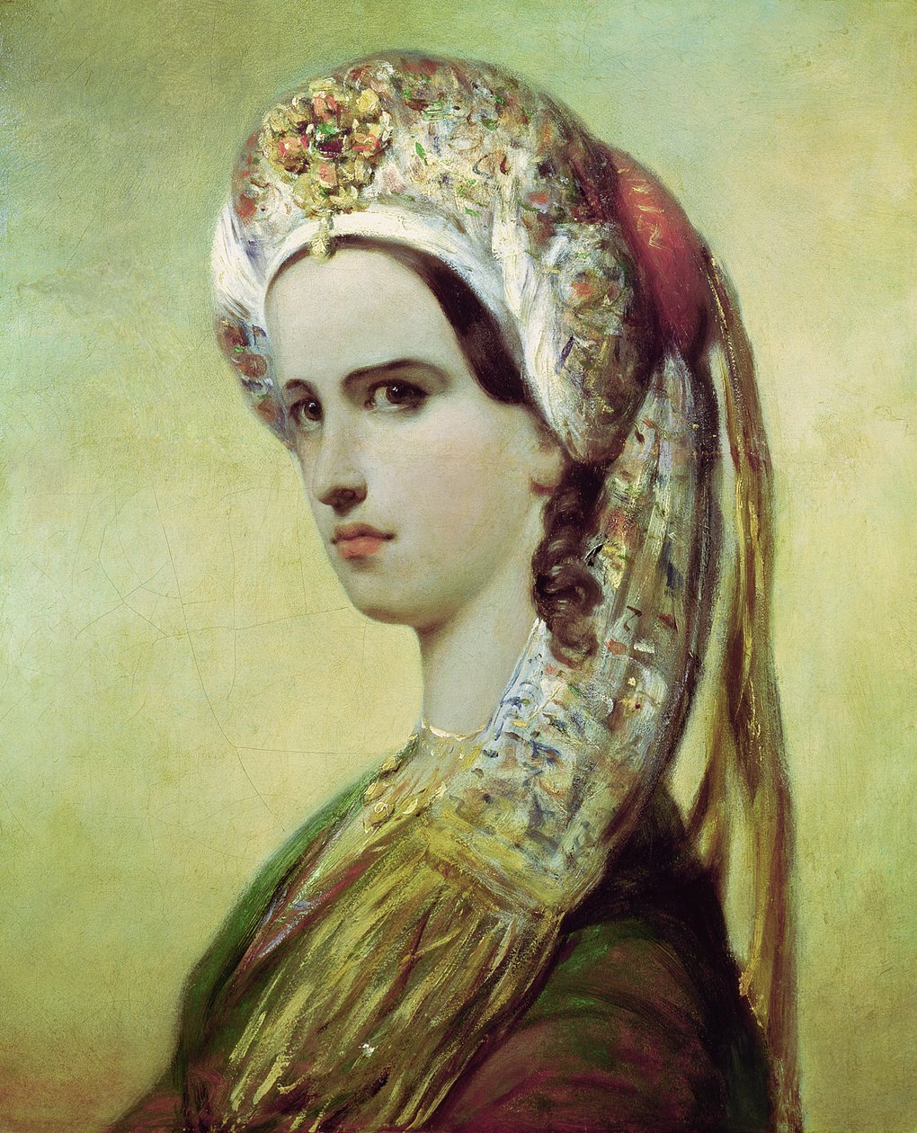 Raakelin muotokuva (1821-58) tekijältä Achille Devéria
