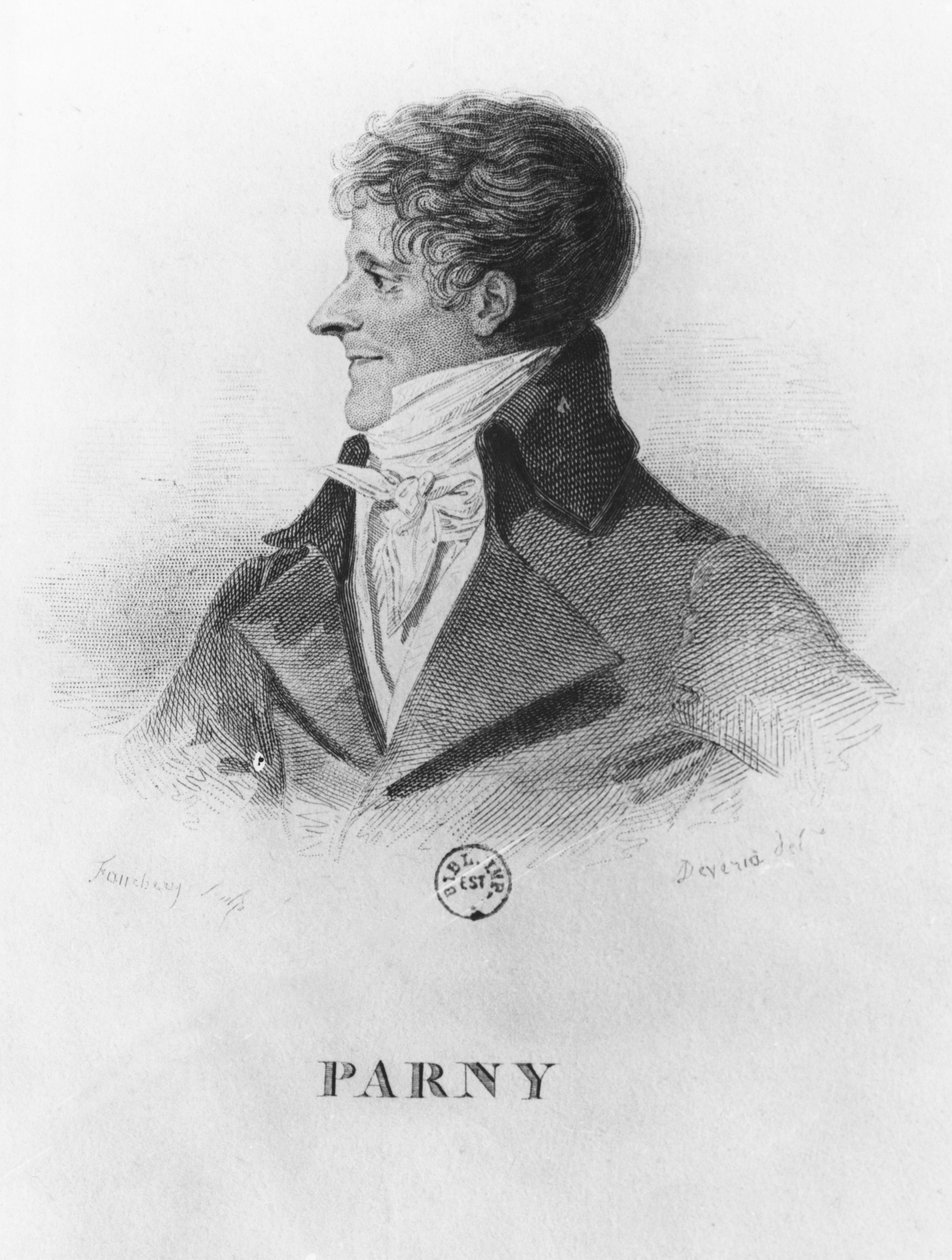Évariste Desiré de Forges, vicomte de Parny tekijältä Achille Devéria