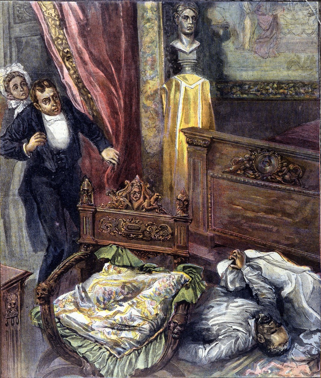Emile Zola kuoli vuonna 1902 (1840 - 1902) ranskalainen kirjailija. tekijältä Achille Beltrame