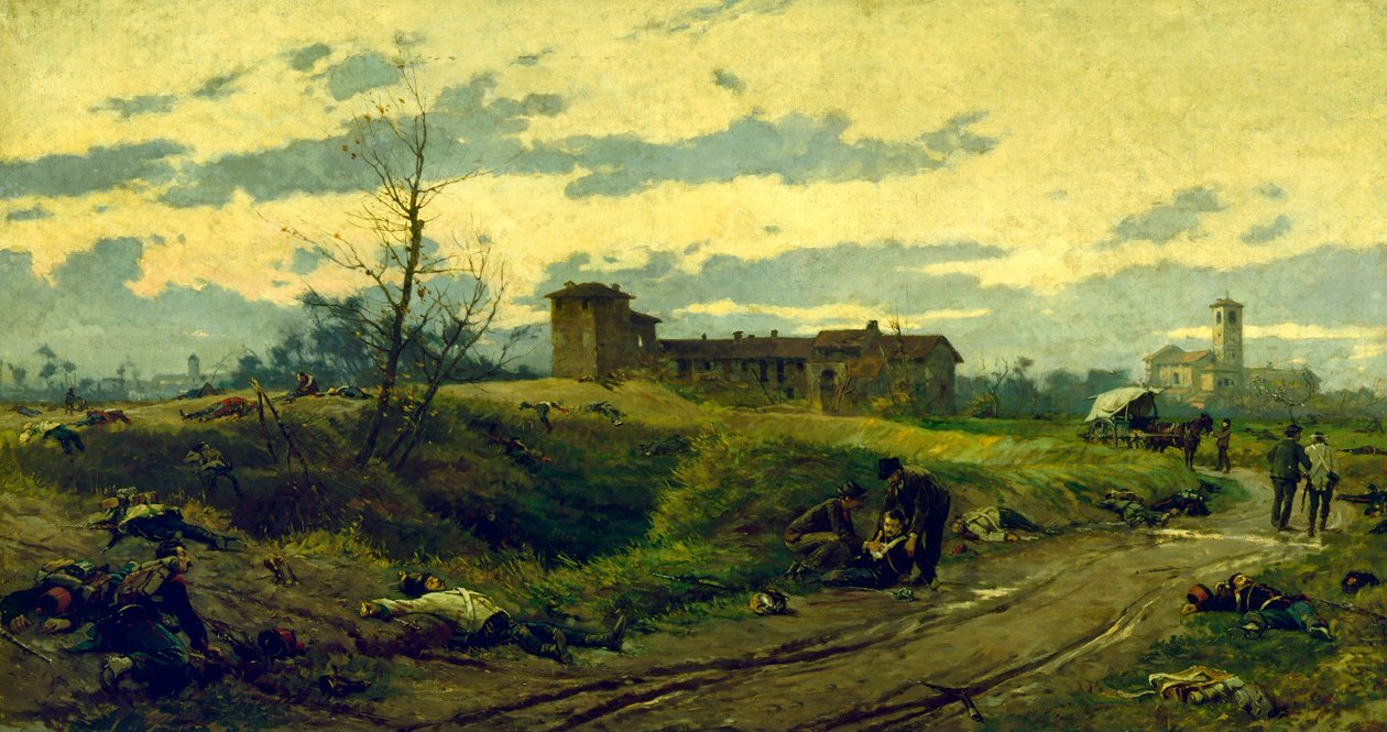 Fracta virtus, kirjoittanut Achille Beltrame (1871-1945) tekijältä Achille Beltrame