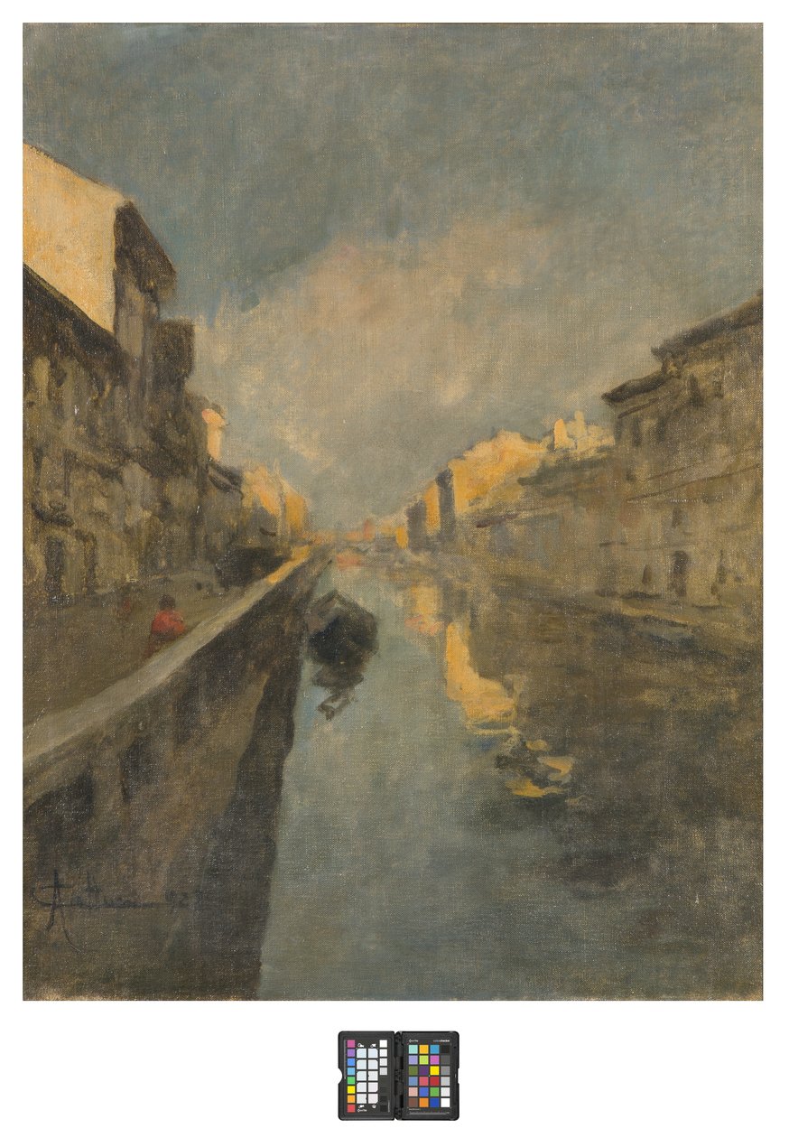 Naviglio, 1925 tekijältä Achille Cattaneo
