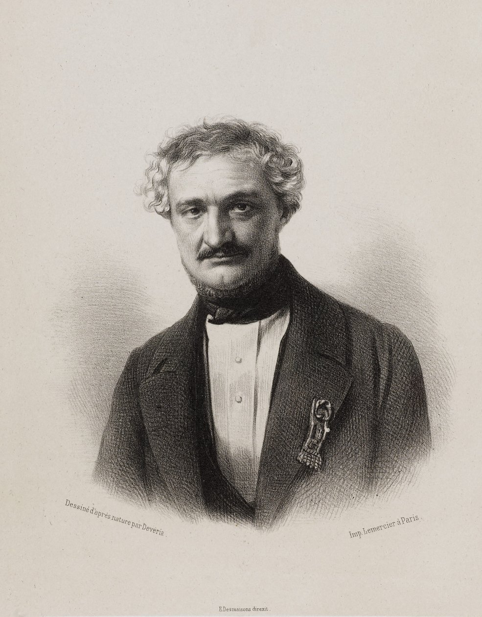 Kansalliskokous, kansanedustajien galleria - Sylvain Guizard tekijältä Achille Devéria