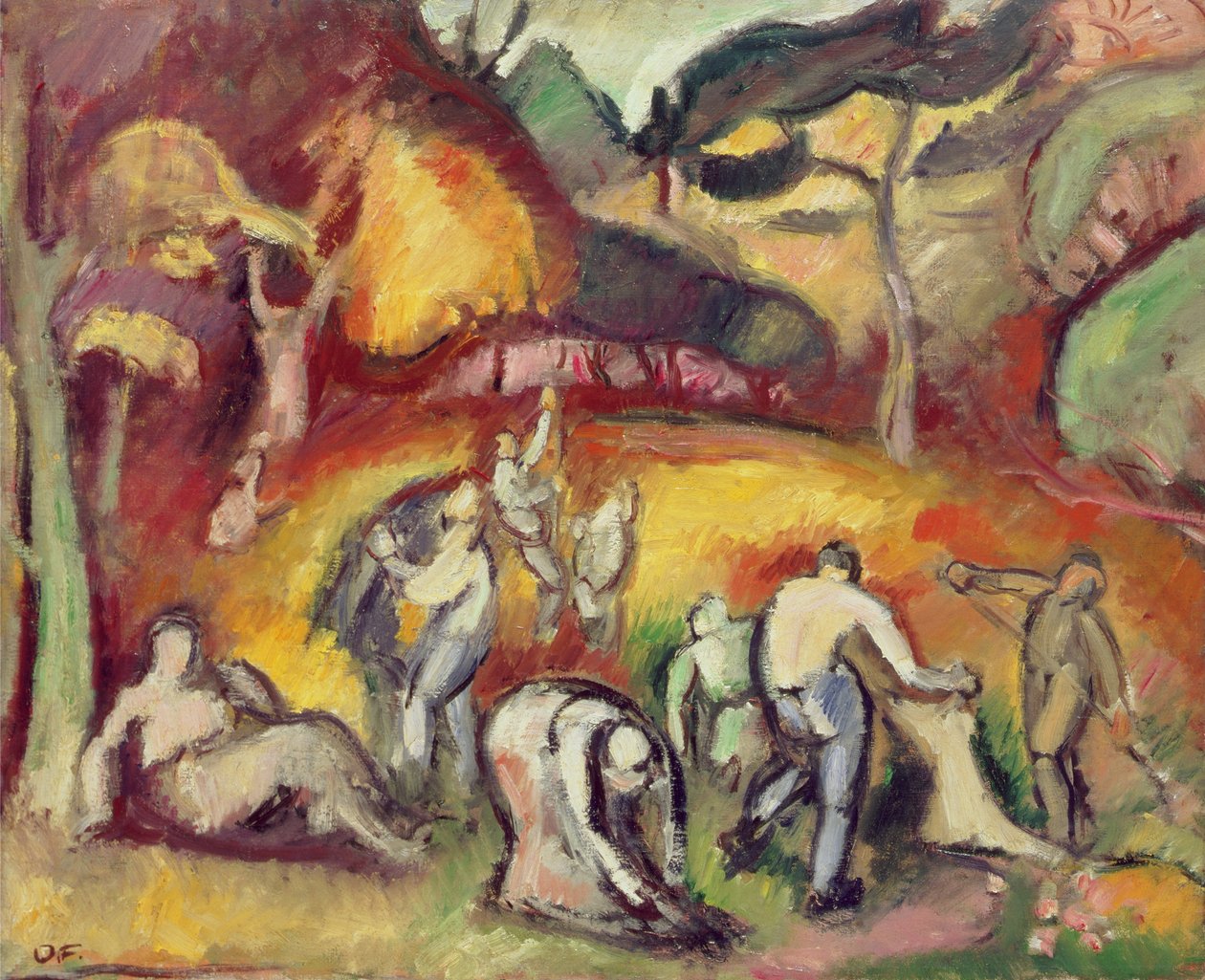 Syksyn työt tekijältä Achille Emile Othon Friesz
