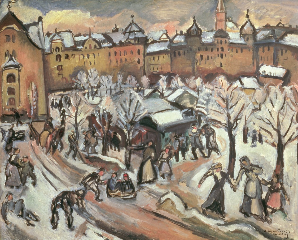 Lunta Münchenissä tekijältä Achille Emile Othon Friesz