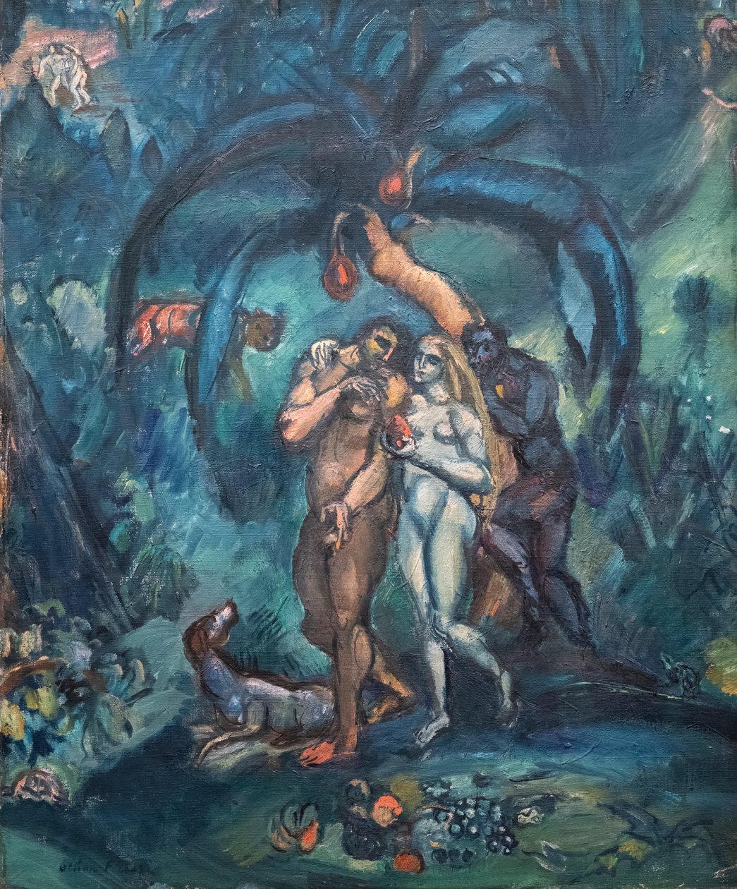 Kiusaus (Aadam ja Eeva) tekijältä Achille Emile Othon Friesz