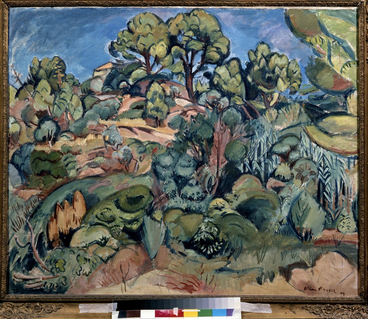 Puut Cassisissa tekijältä Achille Emile Othon Friesz