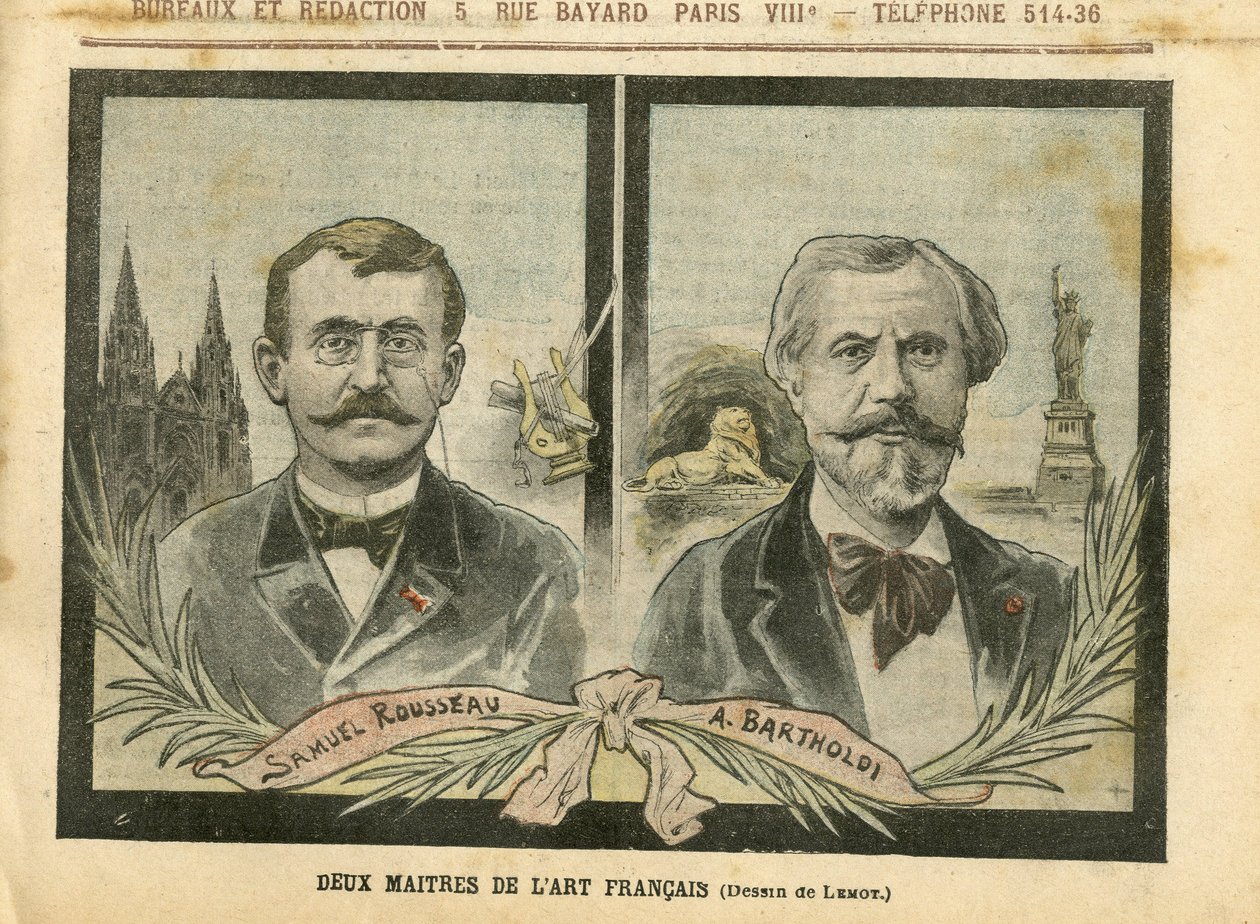 Kuvitus: Achille Lemot (1846-1909) Le Pelerinissä tekijältä Achille Lemot