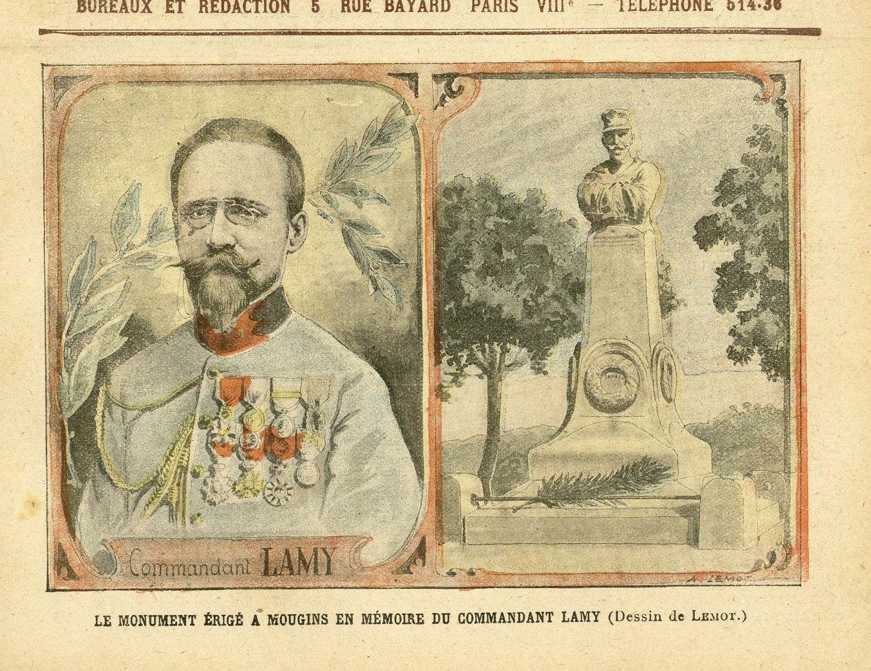 Kuva Achille Lemotista (1846-1909) Le Pelerinissä tekijältä Achille Lemot